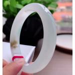 天然翡翠飘黄翡正装手镯